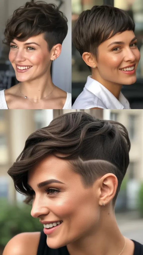 Pixie Wedge with Side Shave