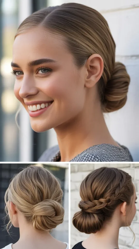 Sleek Low Bun