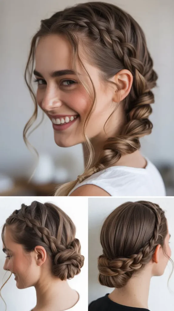 Twisted Side Braid