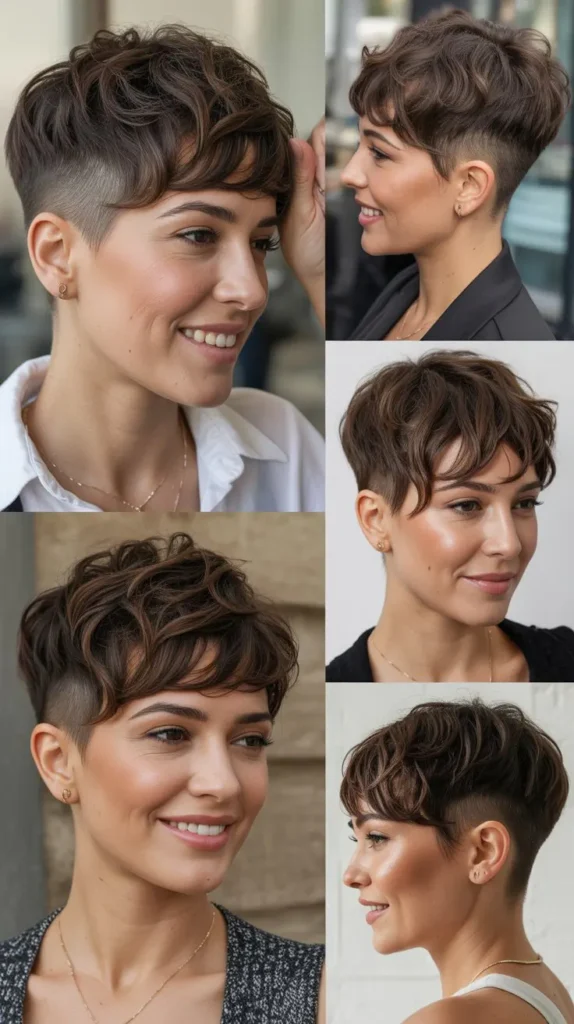Pixie Wedge with Undercut