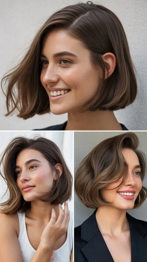 Sleek Side-Part Bob