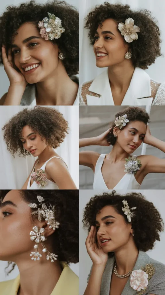 The Embellished Floral Pin Look