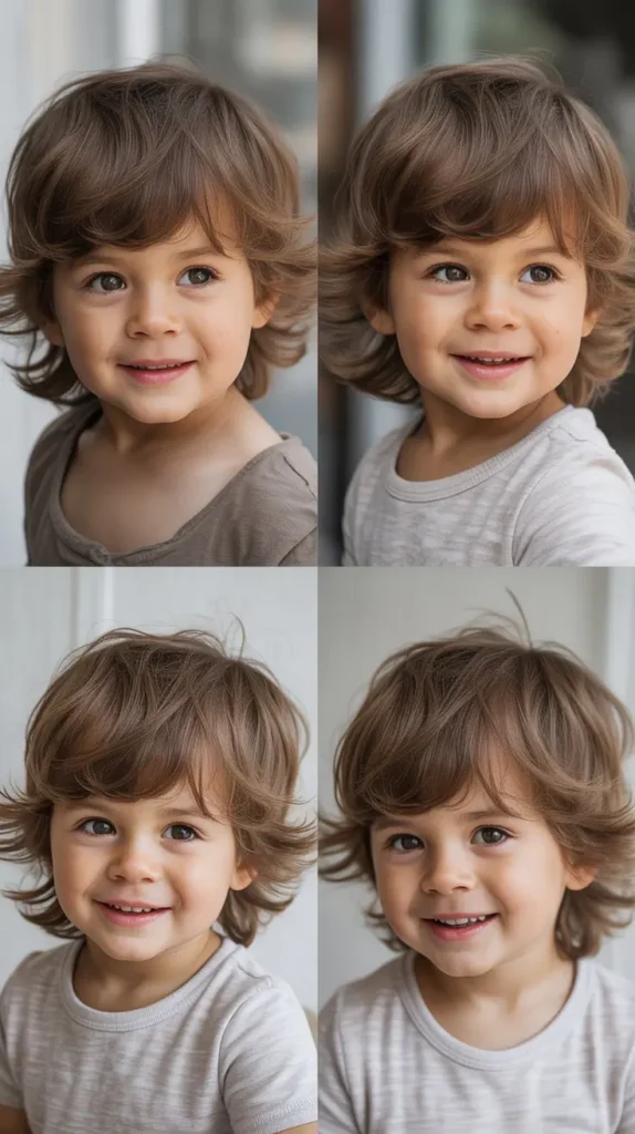 Long Textured Fringe