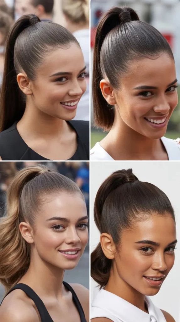 Sleek High Ponytail