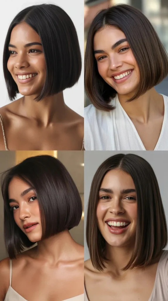 Sleek Straight Bob