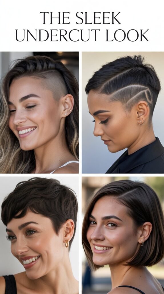 The Sleek Undercut Look