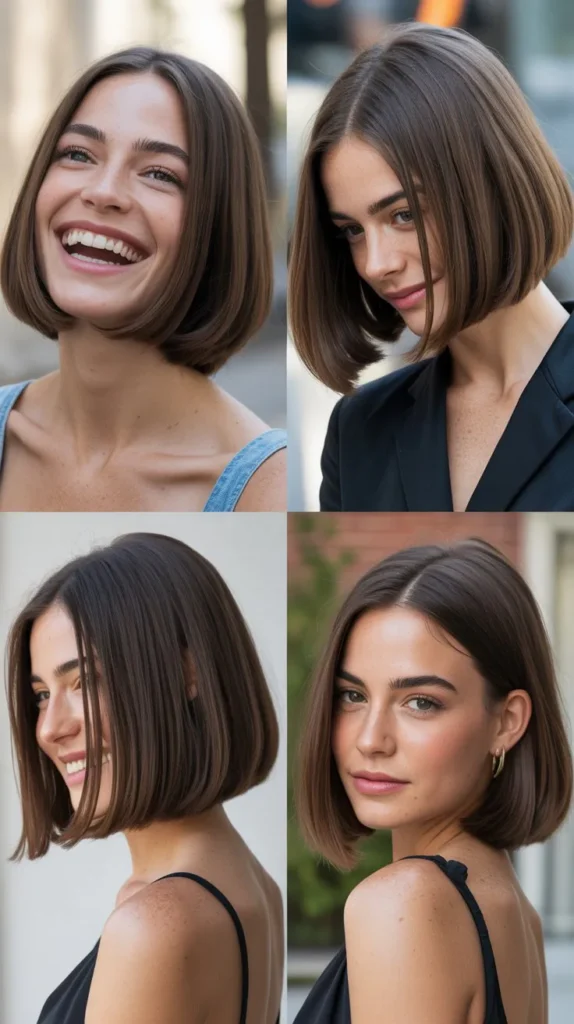 Sleek Straight Bob