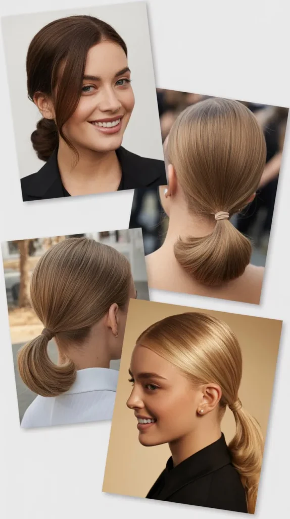 Polished Low Ponytail
