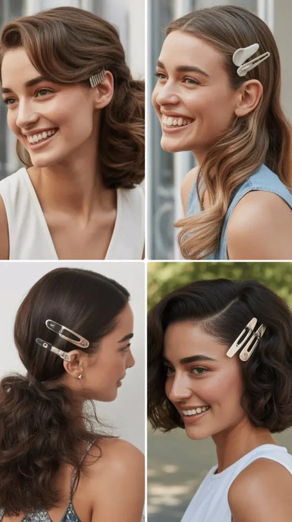 Clip-Secured Side Sweep