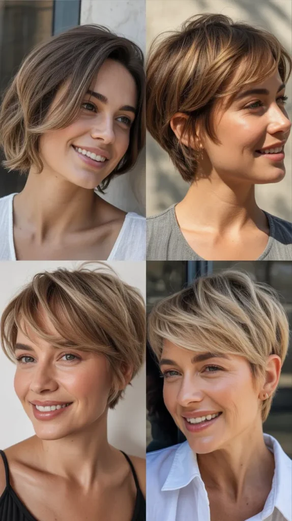 Short Hair with Subtle Highlights