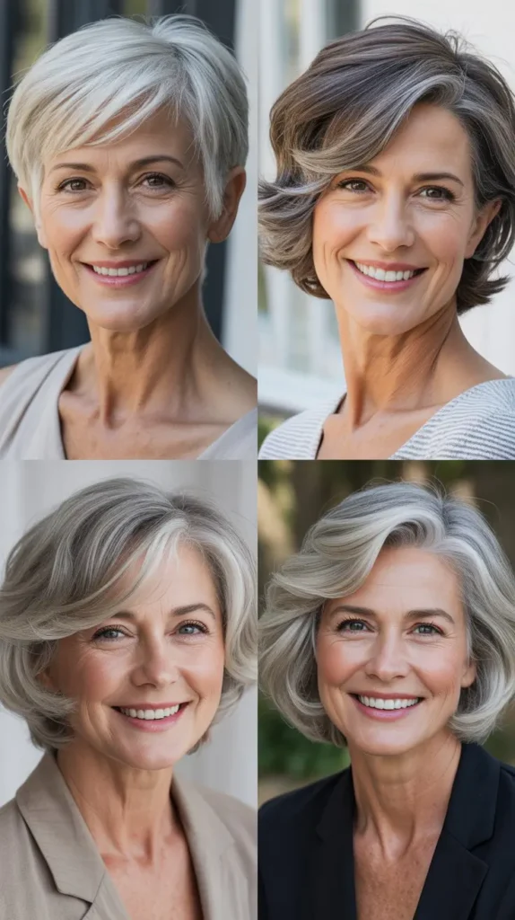  Short Wedge with Side Part