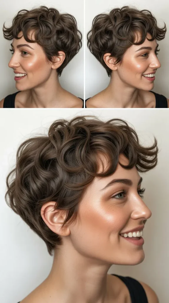 Textured Wavy Pixie