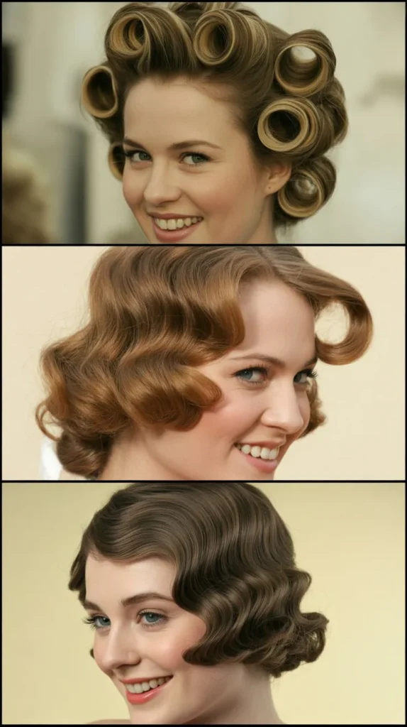Vintage Inspired Curls