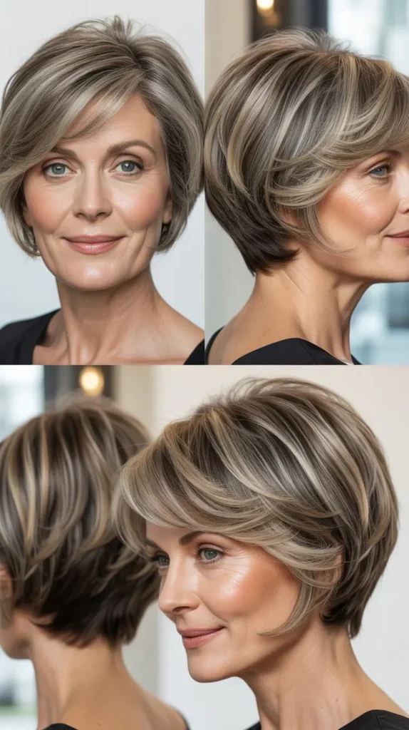 Graduated Stacked Wedge Bob