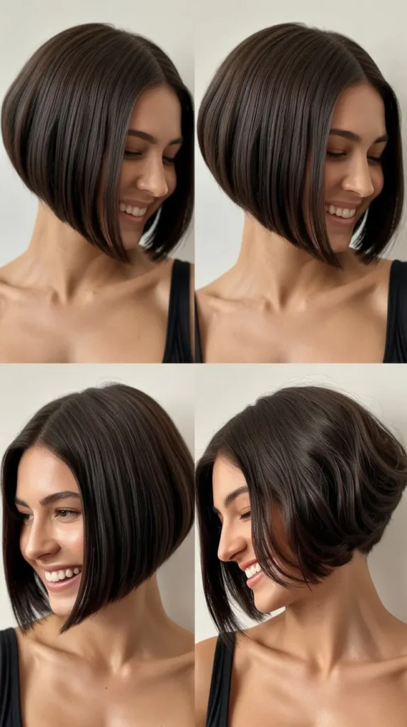 Classic Stacked Bob Wedge