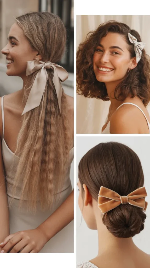 Bow-Tied Hair Style