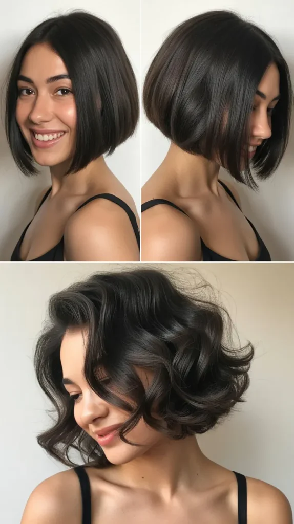 Inverted Angled Bob