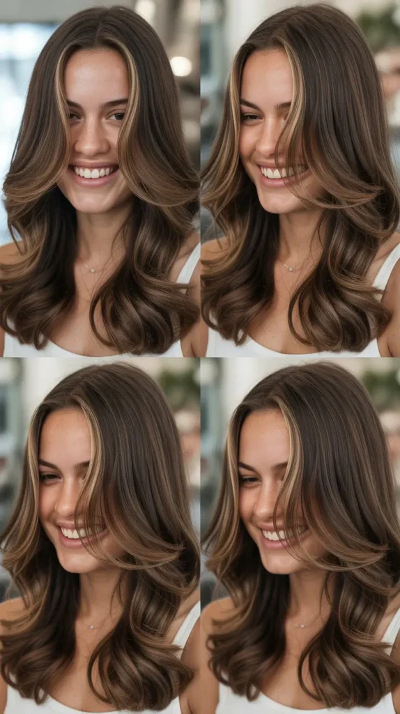 Long Wedge with Center Part