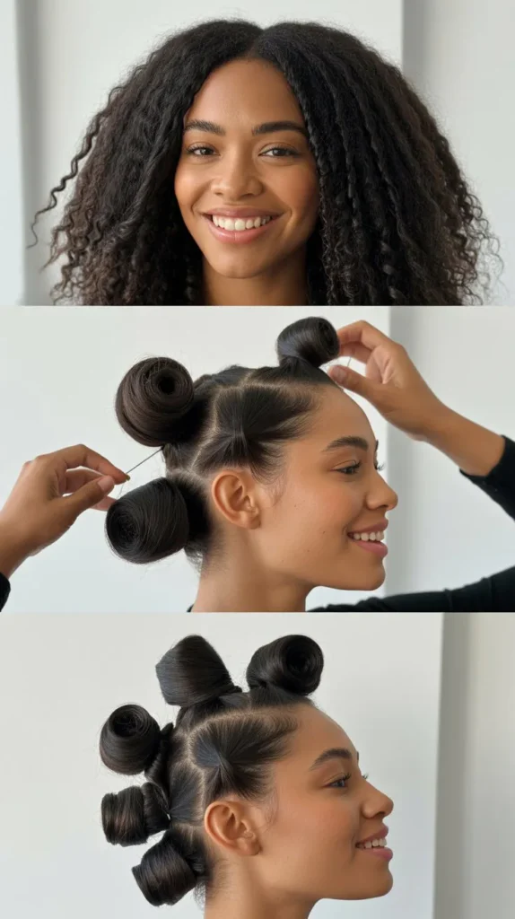 The Barrel Roll Updo