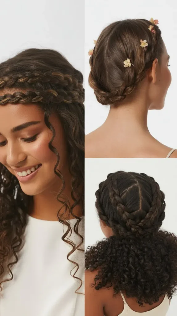 Braided Crown Hairstyle
