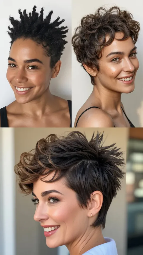 Textured Spiky Pixie