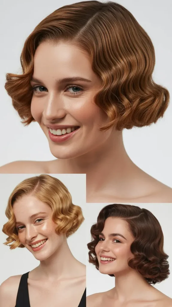 Glamorous Finger Waves