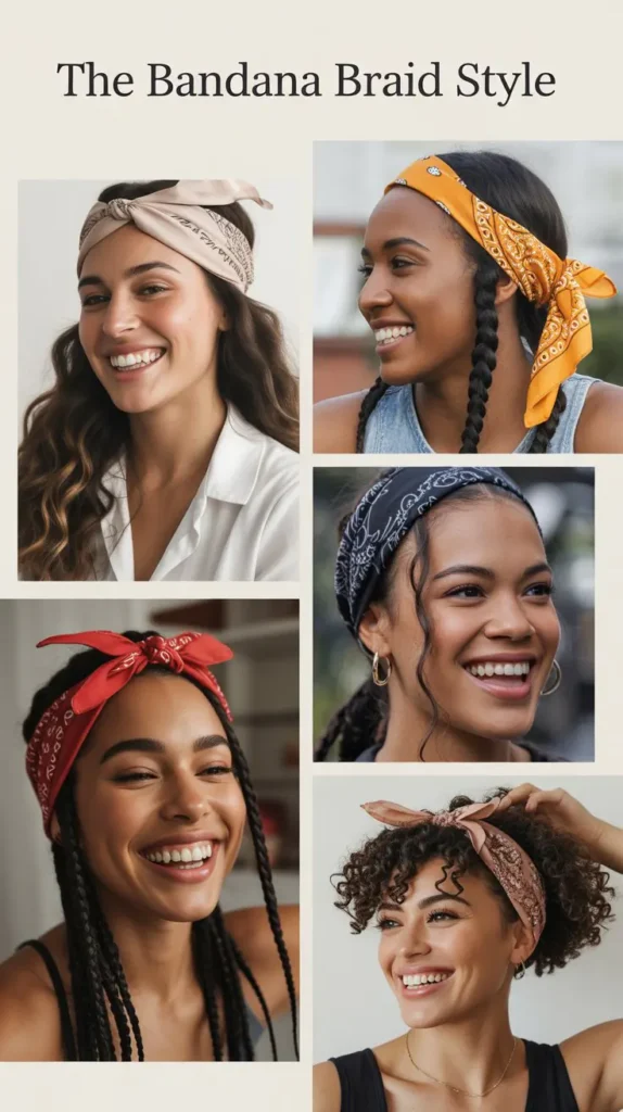The Bandana Braid Style