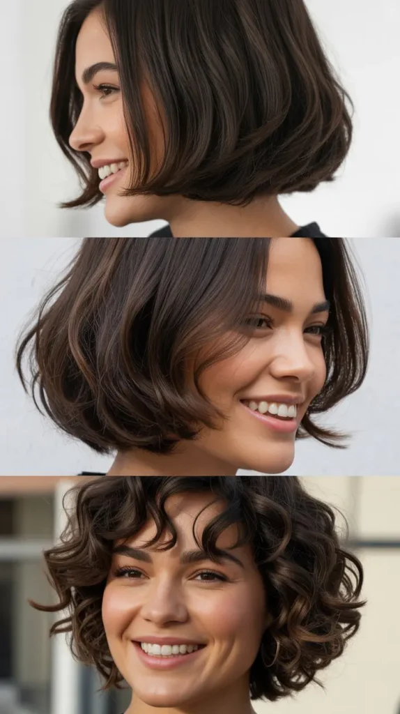 Layered Angled Bob