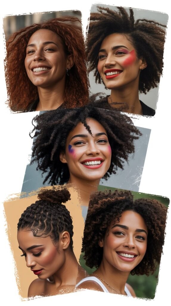 Textured Crop with Color Accent