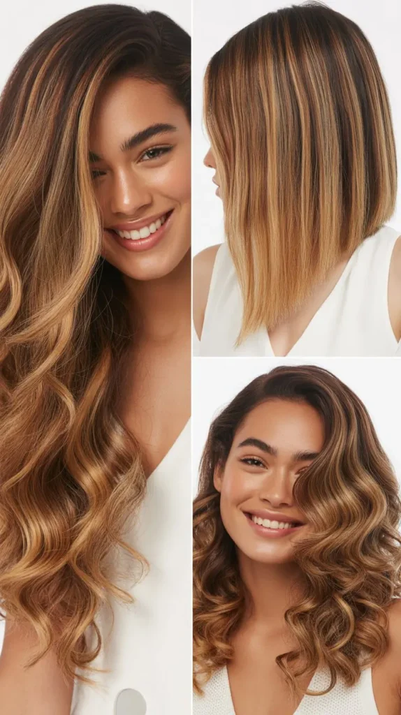 Long Wedge with Ombre Coloring