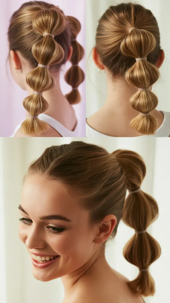 Bubble Ponytail