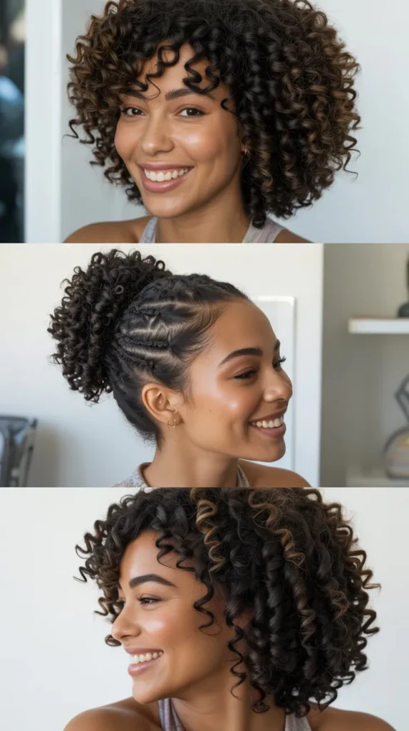 Twist-Out Curls