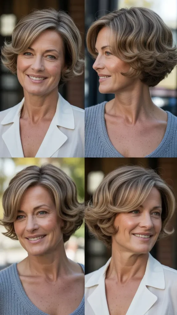 Curved Stacked Wedge Bob