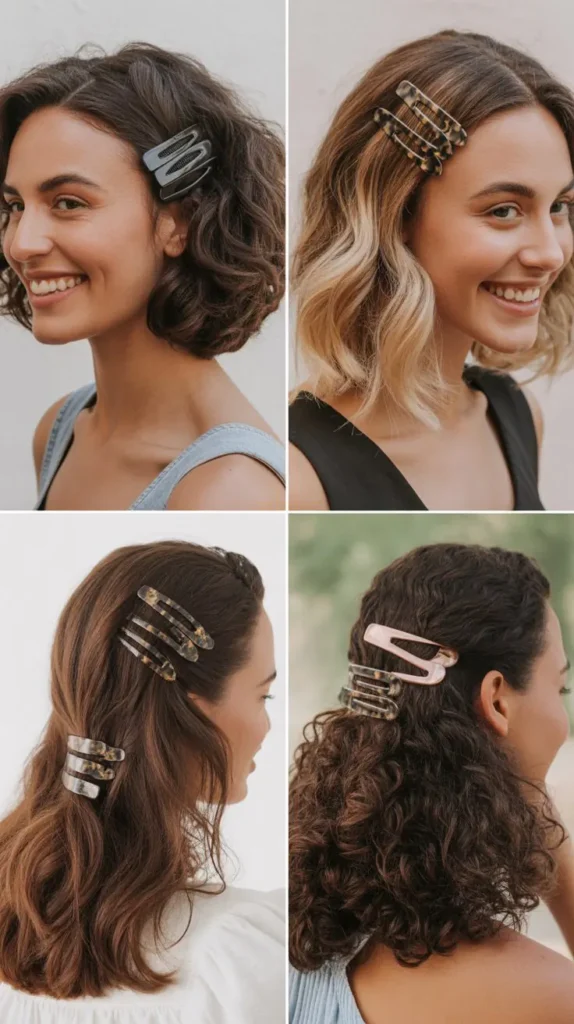 The Layered Loop Claw Clip Style