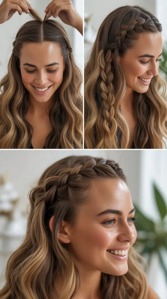  Waterfall Braid