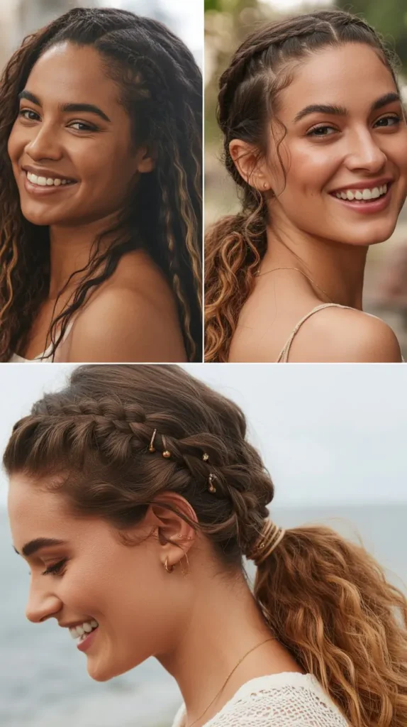 The Boho Braided Ponytail