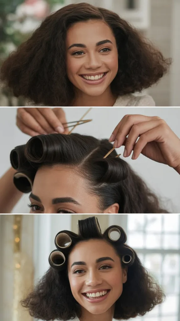 The Pin Curl Detail