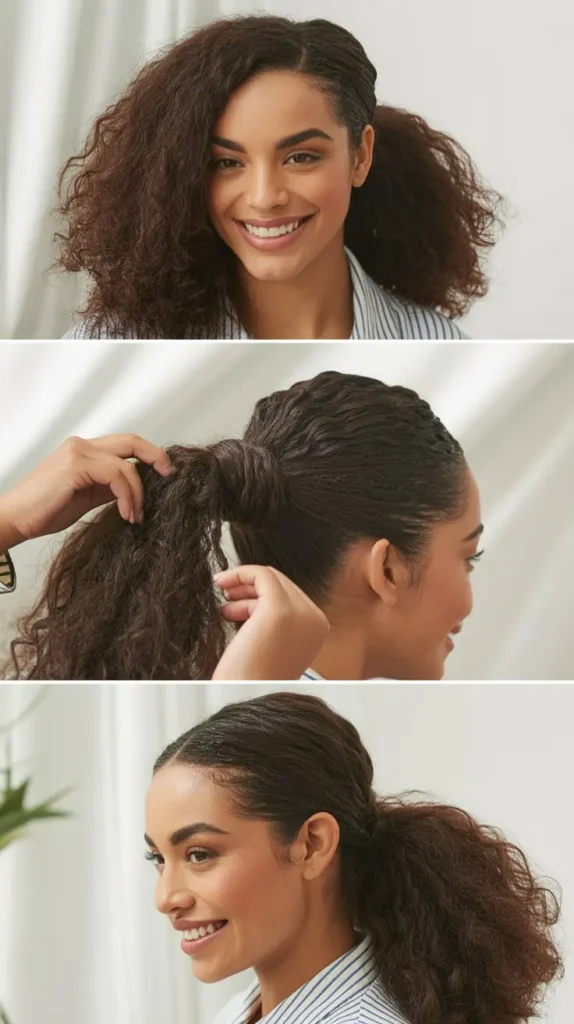 The Pulled-Through Ponytail