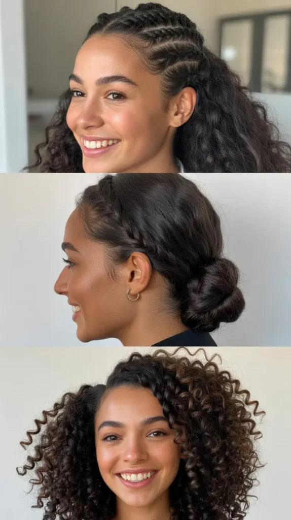  Twisted Half-Up