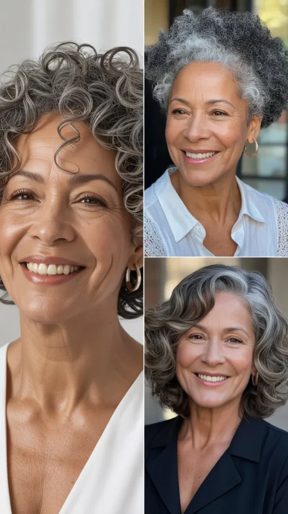 Curly Wedge with Defined Ringlets