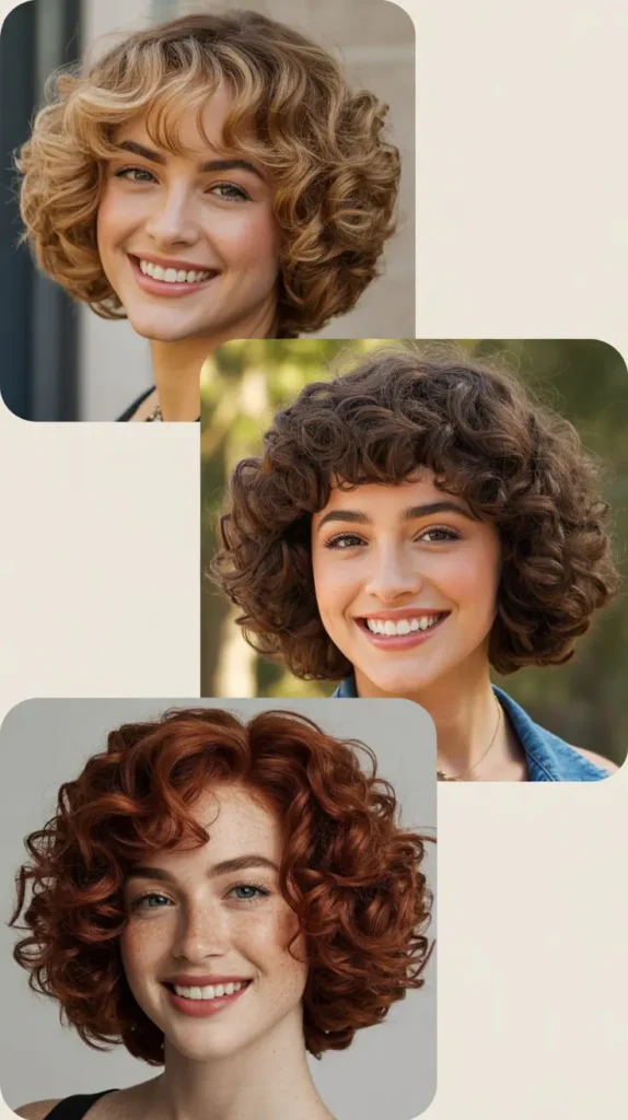  Curly Bob