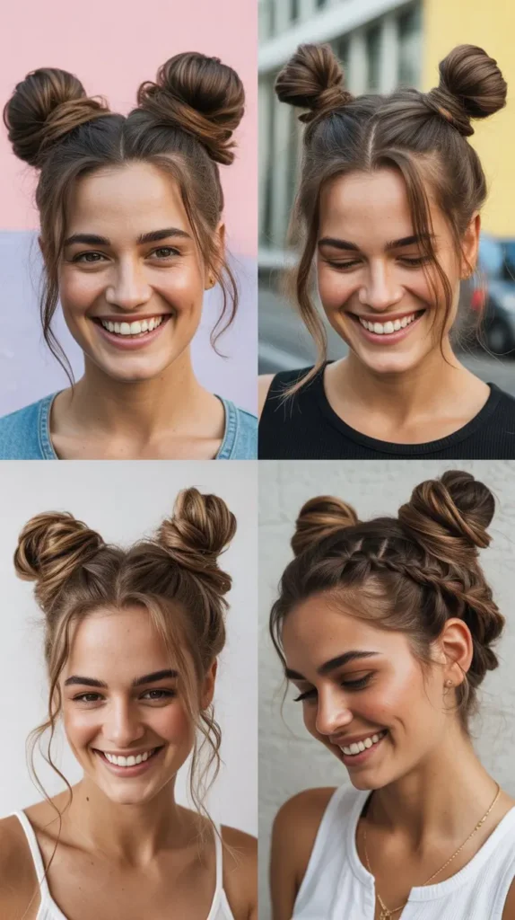 Playful Space Buns
