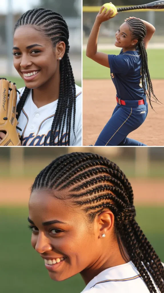 Flat Twist Cornrows