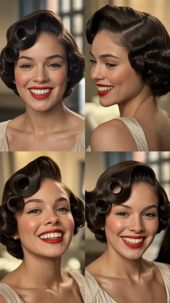 Vintage Pin Curls