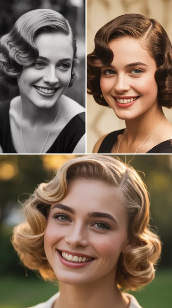 Vintage Finger Waves