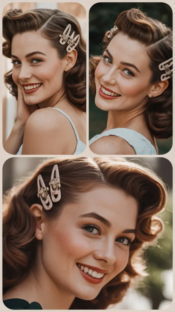 The Claw Clip Vintage Pin-Up Style