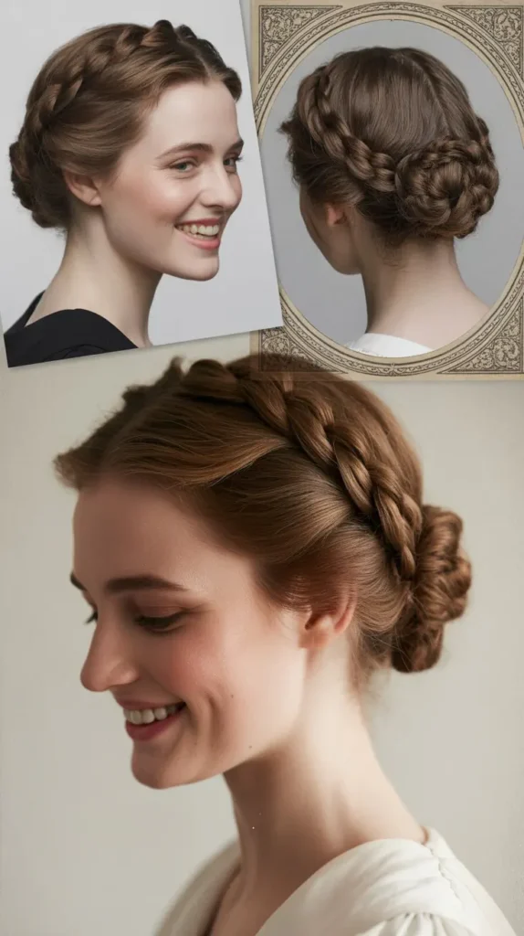 Victorian-Inspired Knot Bun