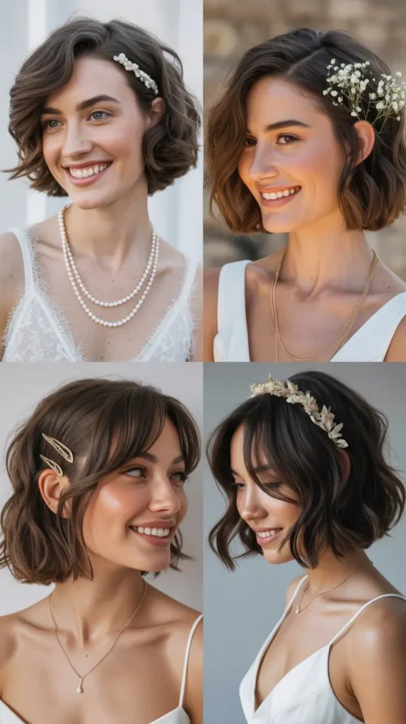 Short Shag Bridal Style