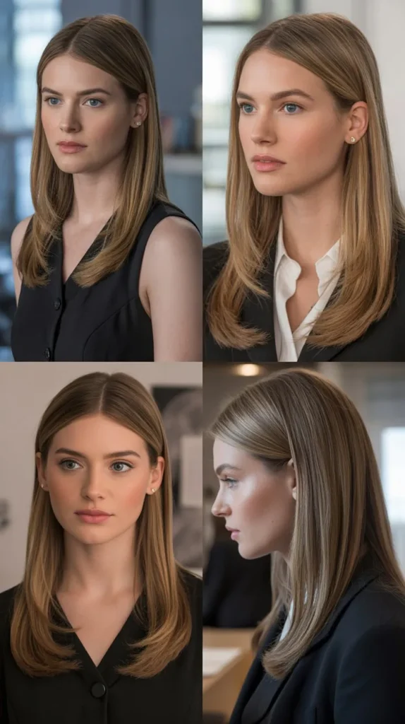 The Sleek Side Part Blowout
