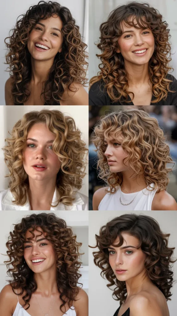 3. Long Cascading Curly Layers